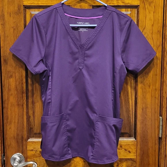 healing hands Tops Nwot Purple Label Healing Hands Jane Scrub